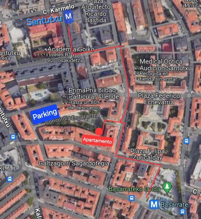 Concordia Apartamento, Parking Gratis Bilbao Luaran gambar